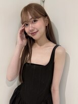 ペレ アネックス 大阪梅田茶屋町店(PELE ANNEX)&nbsp;くびれヘア/アプリコットオレンジ/夏のヘアアレンジ/梅田