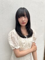 ロンドアベニール 北千住(Lond avenir)&nbsp;くびれヘア/顔周り/韓国/レイヤーカット/黒髪/ミディアム北千住