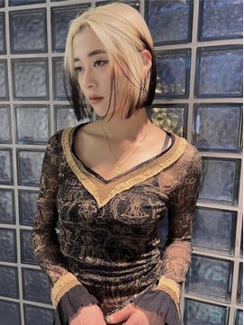 ペレ アネックス 大阪梅田茶屋町店(PELE ANNEX) ホワイトグレージュ/デジタルパーマ/フェザーパーマ/梅田