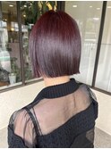 ミニボブ★赤髪