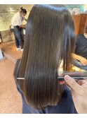艶カラーと髪質改善トリートメント透明感カラーと髪質改善が好評