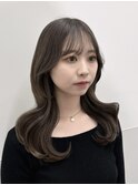 ★くすみが可愛いスモークグレージュとくびれヘア★