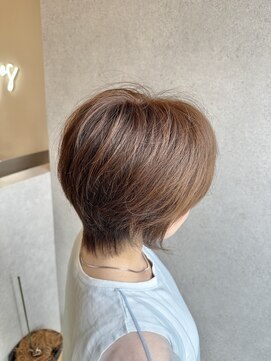 ロゴス 湖北本店(LOGOS) 着物ヘア/大人ガーリー/ダークアッシュ/似合わせカット/我孫子