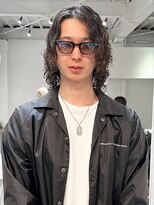 ラレイ ハラジュク(Lalei harajuku)&nbsp;原宿メンズスパイラルパーマツイストスパイラルパーマロン毛男子