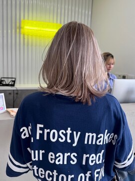 デビュー 沖縄泡瀬店(Debut) クラゲヘアー/小顔に見せるヘア/ココアベージュ/沖縄市