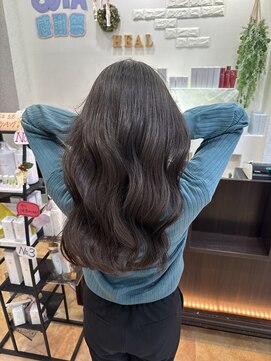 ヘアメイクヒール 【1ブリーチラベンダーグレー】八戸ブリーチ・20代・30代・40代