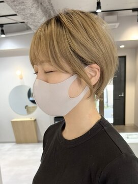 ハッチ(HACCH) ショートカット髪質改善ショートボブ大人ガーリー韓国ボブ