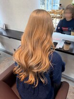 パーミルヘアーピピ(permille hair pipi) ロング×ミルクティーベージュ