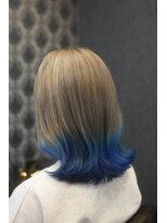 デイフレーム(Day FRAME)&nbsp;ハイトーン＆エンドカラーブルー