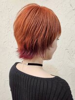 フロール(Flor) 【Flor_戸塚】ショート/ハッシュカット/オレンジピンク