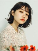 シンプル可愛い外ハネボブ