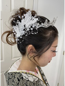 サロンドノア(Salon de NoA) 卒業式×袴×ヘアセット