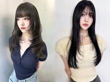 ★トレンド★ 栄/名駅/ブリーチなしダブルカラー/髪質改善/縮毛矯正/レイヤーカット/韓国/ブリーチ]