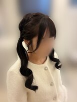 ヘアセットサロンコト(Hair Set Salon KOTO)&nbsp;ツインテールアレンジ