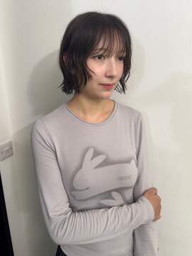 クラン エン バイ ヘッドライト 二子玉川店(clan en. by HEADLIGHT) 二子玉川/ボブ/ブラウンカラー/簡単スタイリング
