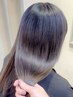 【再来可】カット+縮毛矯正 +シルクtr