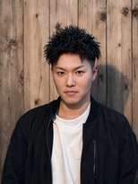 ベンケイ 長吉出戸店(benkei)&nbsp;無造作ツイスパ×フェードマッシュ