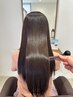 あなた史上最高の美髪!【縮毛矯正+ケアカラー+髪質改善TR +カット】29700円