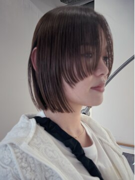 ナヌーク ダイカンヤマ(nanuk daikanyama) ボブカットボブパーマボリュームダウンパーマ落としストレート
