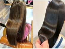 ルームスヘアー カラーベース(Rooms Hair Color Base)の雰囲気（大人気！メテオカラーでツヤと滑らかな指通りをご体感ください。）