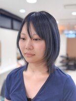 hyon myon/RISEbyREVO 綾瀬店【ヒョンミョン】&nbsp;ハッシュカット/デザインカラー/グレージュ[綾瀬駅/韓国ヘア]