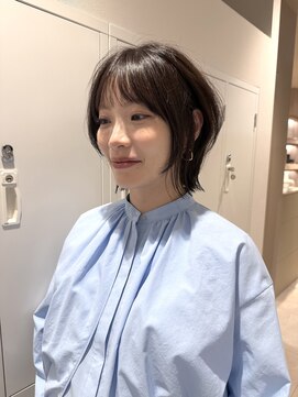 エレノア 静岡店(Eleanor) [MOEKA]首元すっきり！横が美人くびれボブ