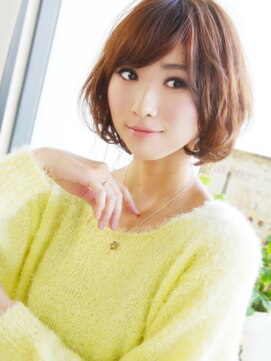 ヘア ジュレ ドゥ(hair jurer deux) 【ヘアジュレドゥ 花井】 可愛いピュアショートボブ