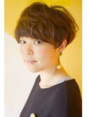 ふんわりショートヘア