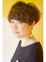 まえがみ美容室&nbsp;ふんわりショートヘア