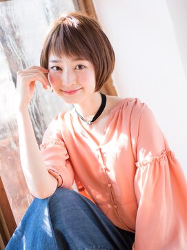 ジェム(GEM) ＊*Gem Garden*＊なりたい質感が叶う☆前下がり内巻きショート