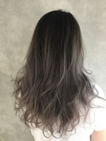 アンククロス 表参道(ANKH CROSS)&nbsp;ダスティグレー×グラデーション　【ANKH CROSS表参道】