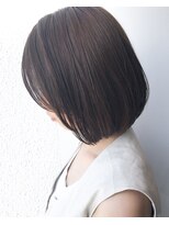 アン ヘア デザイン(un hair design) 【  un  】ボブ×イルミナ×アッシュパープル