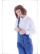 トーン 堺北野田店(tone.)&nbsp;ふんわり可愛いカジュアルバングボブ♪