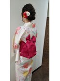 今年の帯結び
