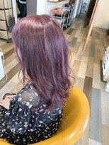 アンプヘアー 二条店(unpeu hair) 【デザインカラー】イルミナカラー/ピンクカラー/ケアブリーチ