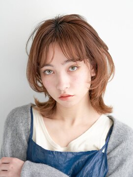 ジュール サウス 新宿南口(Joule South) 顔型別ヘアスタイル特集/マロンベージュ/Aラインボブ/新宿