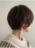 30代40代ショート白髪染めグレイカラーボブ艶栄名駅伏見丸の内