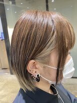 エイト 上野店(EIGHT ueno)&nbsp;EIGHT ueno【工藤】インナーカラー/ホワイトベージュ