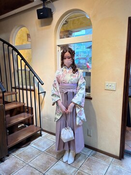 ジェイポイント ヘア クリニカ(J:POINT Hair CLINICA) 袴の着付け ヘアセット