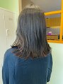 アグ ヘアー シアン 寒河江店(Agu hair xian) ぱつっとライン くびれレイヤー◎