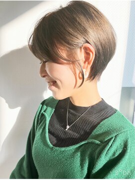 マッシュアンドマッシュアヴェダ ららぽーと福岡店(mash&mash AVEDA) 大人ショート・後頭部丸み・髪質改善・白髪ぼかし