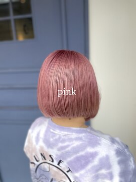 シュエット(CHOUETTE) pink × ボブ