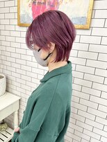 リール(THE RIRE.)&nbsp;＊THE  RIRE. ショートウルフ×ピンクラベンダー＊