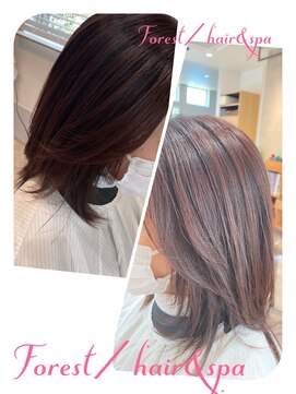 フォレスト(Forest) 顔まわりレイヤー