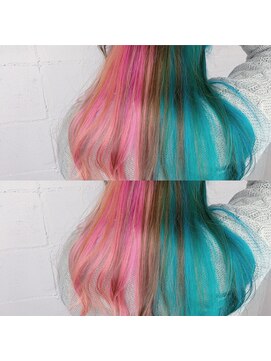 キジ(KIJI) ★ベビーピンク×ターコイズブルー★