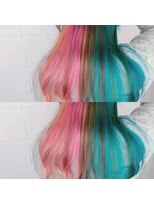 キジ(KIJI) ★ベビーピンク×ターコイズブルー★