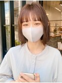 前下がりショートボブ大人可愛い表参道