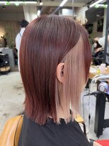 ミカサ(MICASA)&nbsp;ピンク/インナーカラー/白髪染め/mio kuwamoto