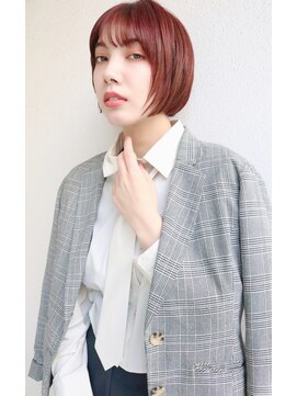 ブゾン(buZon) 【buZon ブゾン】コーラルピンクボブ