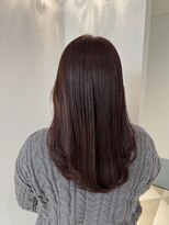 ローネス ギンザ(LONESS ginza)&nbsp;ピンクブラウンカラー髪質改善トリートメント春カラー銀座美髪